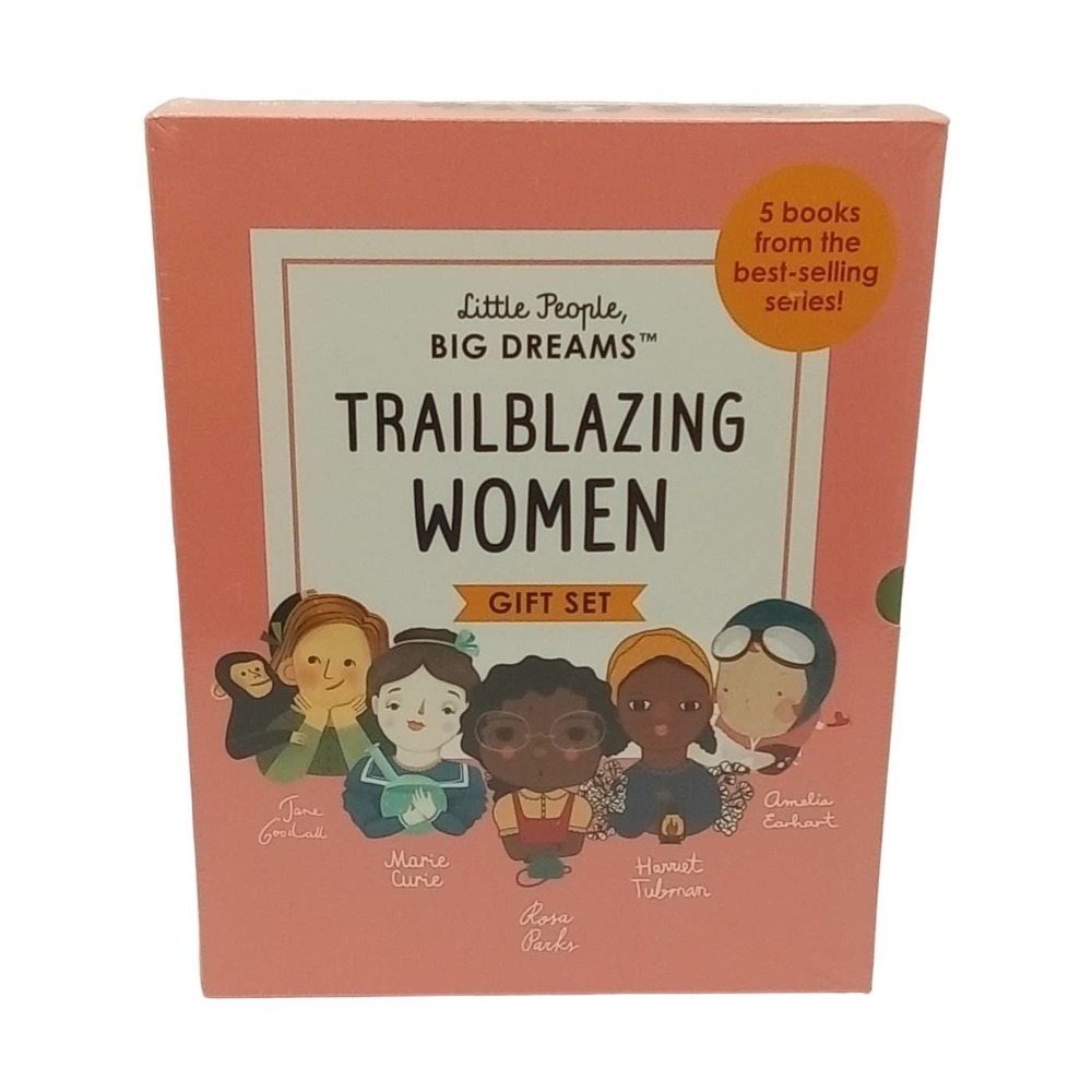 Little People Big Dreams Trailblazing Women 5 Book Gift Set